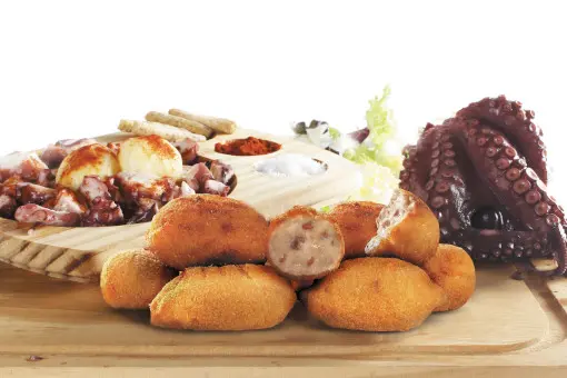 Croqueta de Pulpo a la gallega Gorena 30gr  