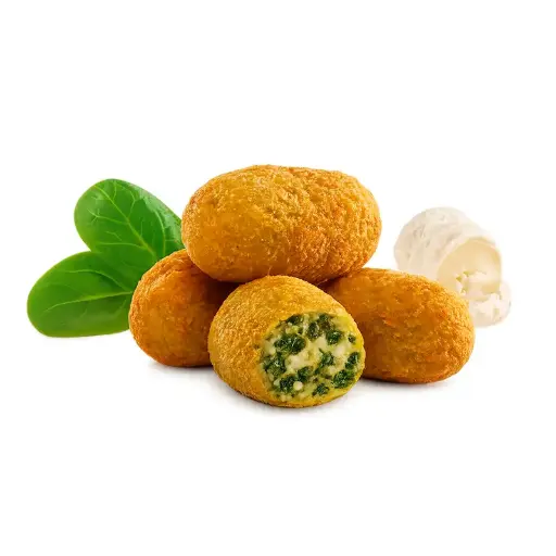 [150105] Croqueta de Espinacas y Queso de Cabra (H. Montañés) - 4kg